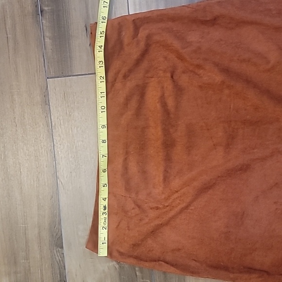 Cider brand brown skirt and crop top fringe set top small skirt large mini skirt - Picture 12 of 15